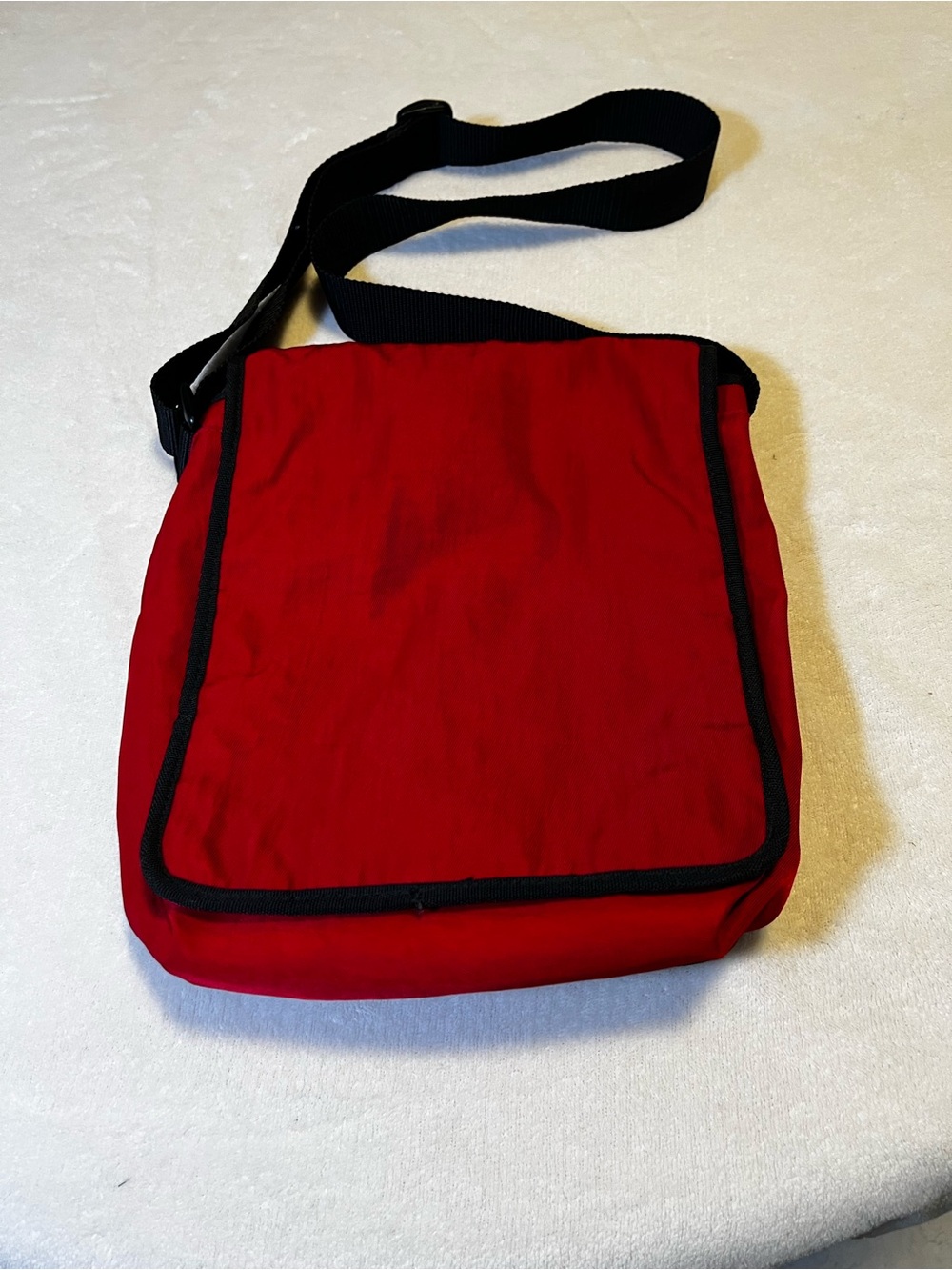 DKNY Red and Black Crossbody Messenger Bag - Picture 3 of 10